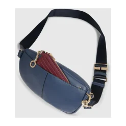 DAMES Piquadro Leather women's bum bag with RFID protection