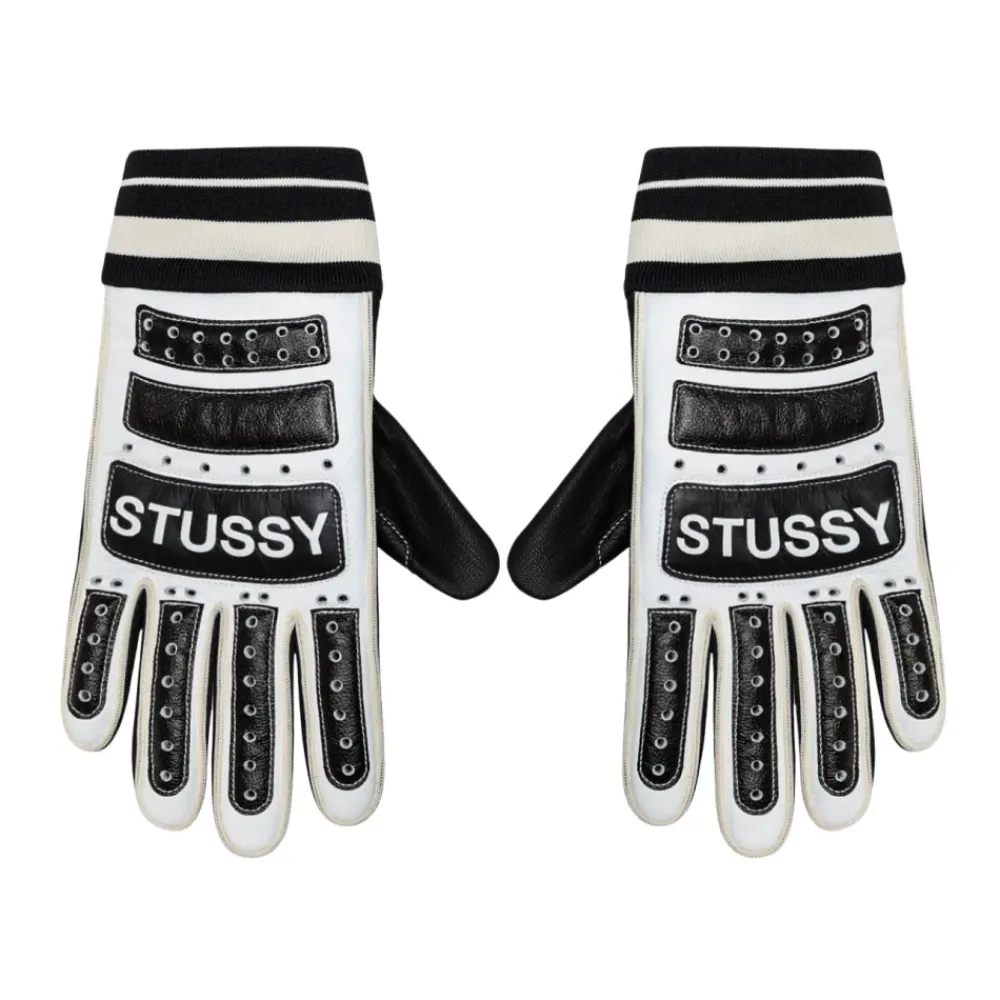 DAMES Stüssy Handschoenen|Handschoenen^Lederen Fietshandschoenen