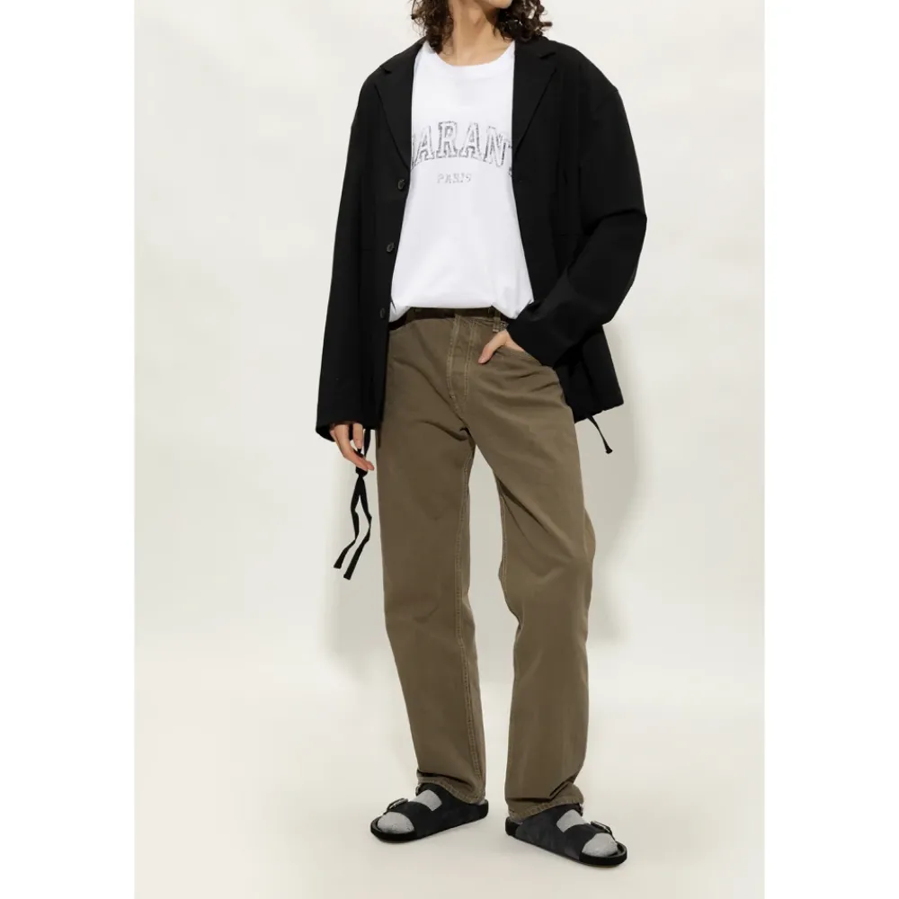 Heren Isabel Marant Slippers^Lekson Slippers