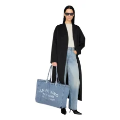 DAMES Anine Bing Leo Denim Tote