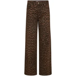 DAMES Co'Couture Leo Print Wijde Broek