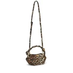 DAMES Ganni Leopard Mini Bou Tas