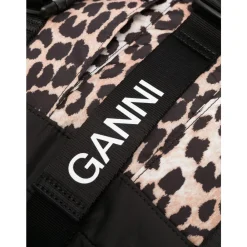 DAMES Ganni Rugzakken^Leopard Tech Rugzak Print
