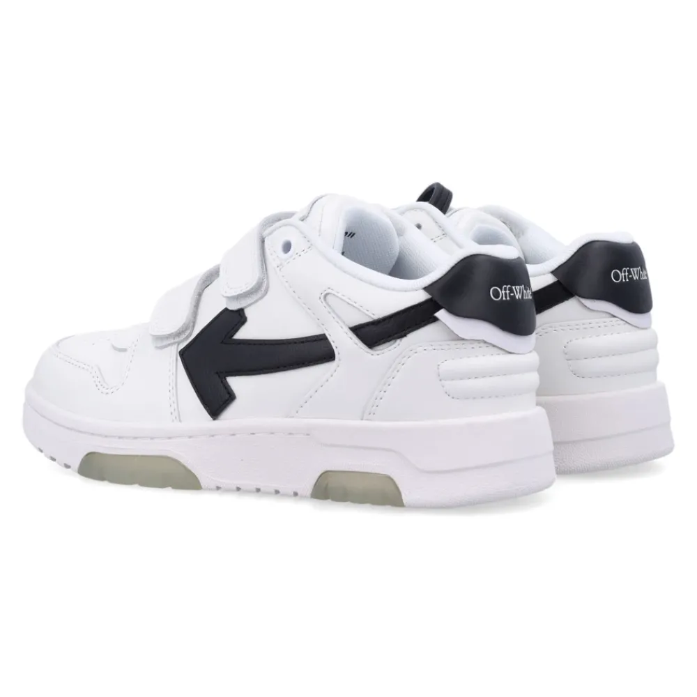 Off White Sneakers^Leren Band Sneakers