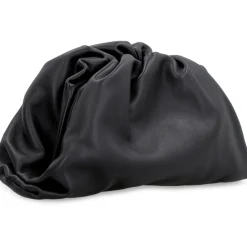 DAMES Bottega Veneta Clutches^Leren Clutch met Drukknoopsluiting