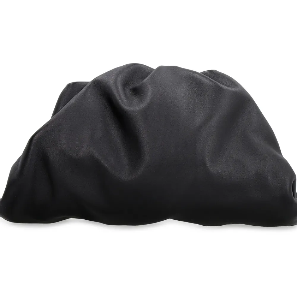 DAMES Bottega Veneta Clutches^Leren Clutch met Drukknoopsluiting