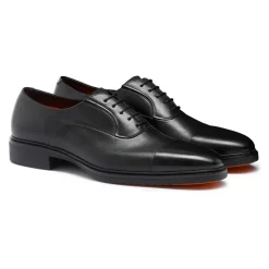 Heren Santoni Leren Easy-On Oxford schoenen