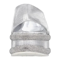 DAMES Casadei Sleehakken^Leren en Stoffen Sleehakken