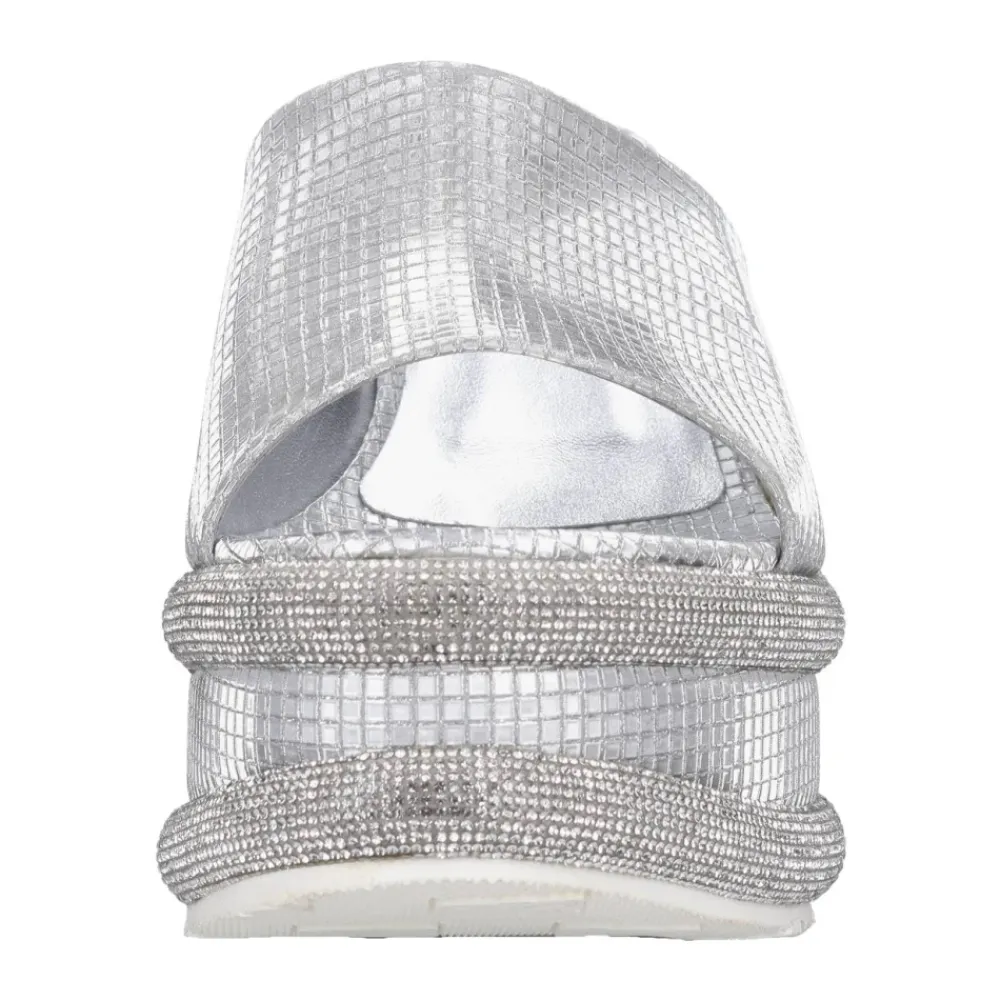 DAMES Casadei Sleehakken^Leren en Stoffen Sleehakken