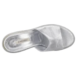 DAMES Casadei Sleehakken^Leren en Stoffen Sleehakken