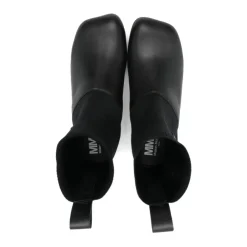 MM6 Maison Margiela Leren Enkellaarsjes