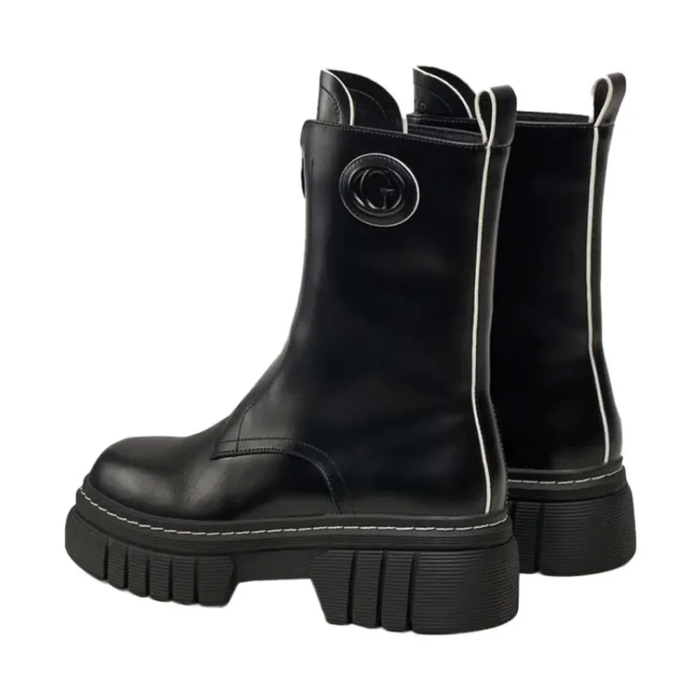 DAMES Guess Enkellaarsjes^Leren Enkellaarsjes