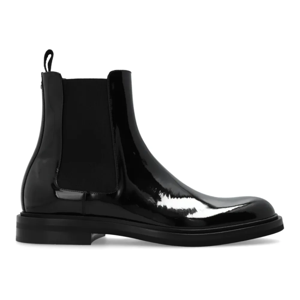 Heren Dolce & Gabbana Leren enkellaarzen