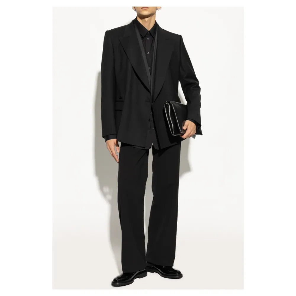 Heren Dolce & Gabbana Leren enkellaarzen