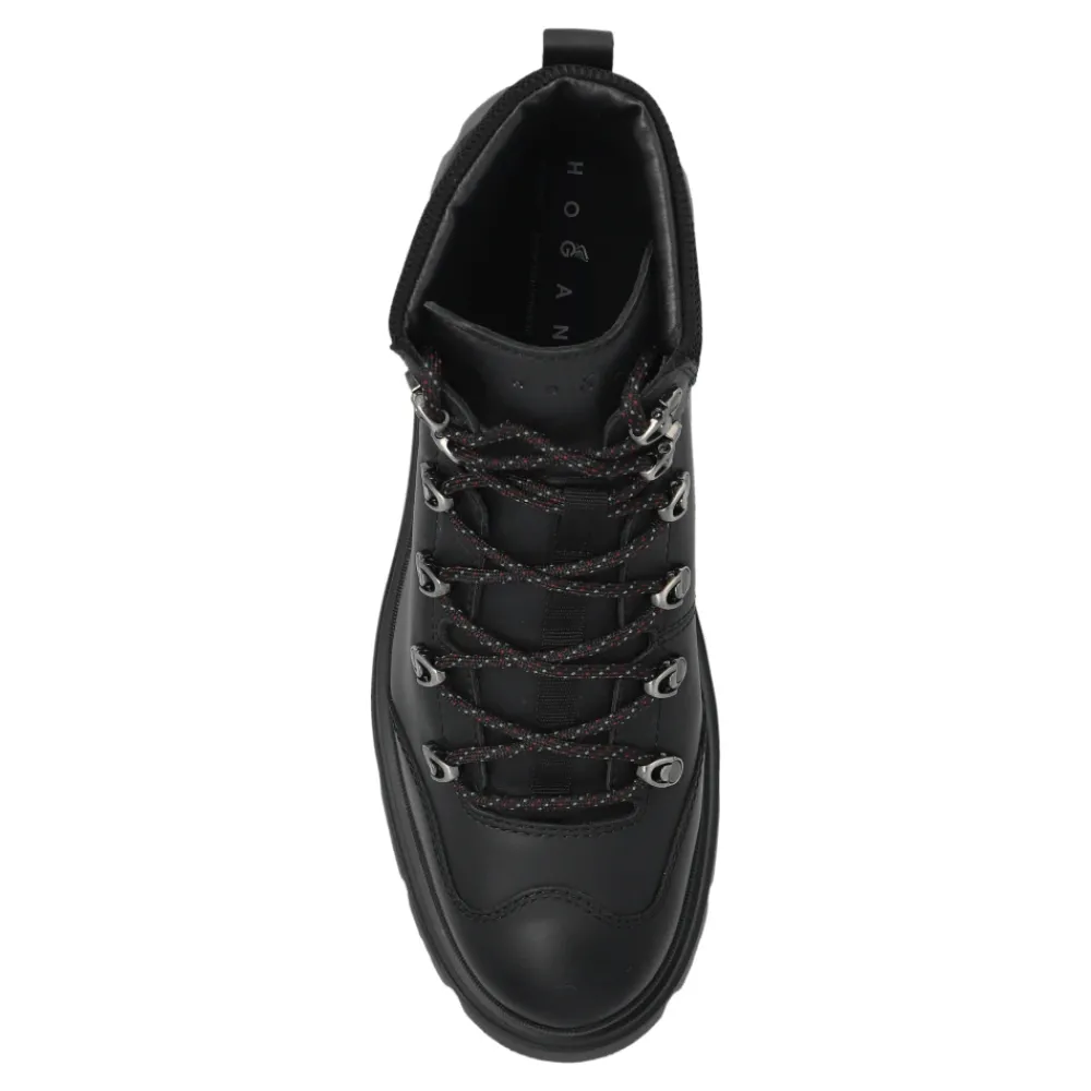 Heren Hogan Leren enkellaarzen