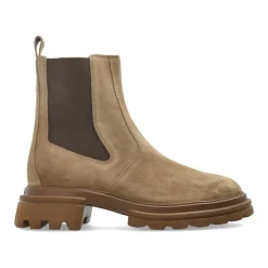 DAMES Hogan Chelseaboots^Leren enkellaarzen