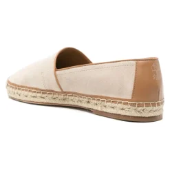 Heren Brunello Cucinelli Espadrilles^Leren Espadrilles met Rubberen Zool