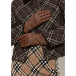 DAMES Burberry Leren handschoenen