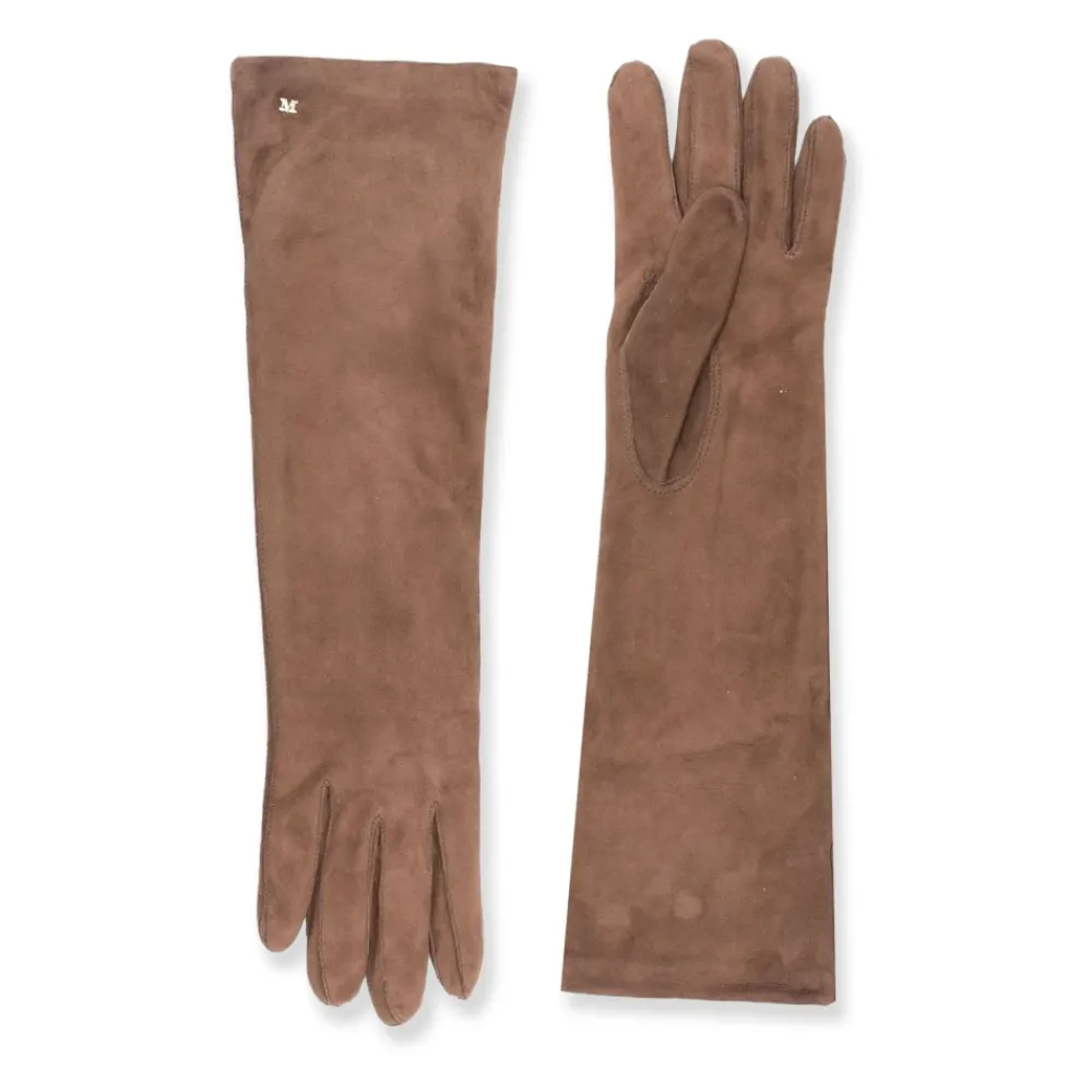 DAMES Max Mara Leren Handschoenen