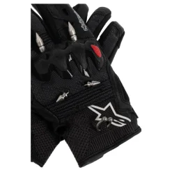 Heren Balenciaga Handschoenen^Leren handschoenen met applicaties