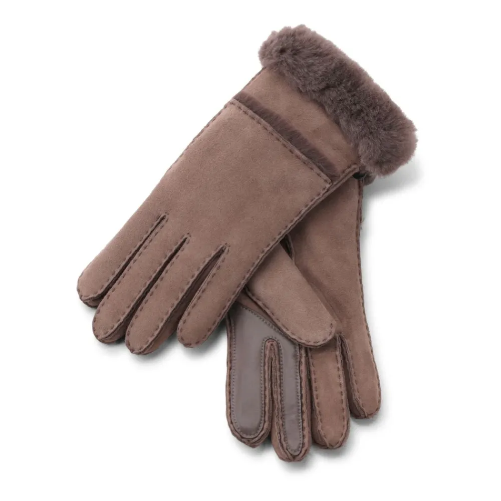 DAMES UGG Handschoenen^Leren handschoenen van schapenvacht