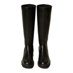 DAMES Twinset Laarzen^Leren Hoge Laarzen