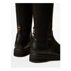 DAMES Twinset Laarzen^Leren Hoge Laarzen