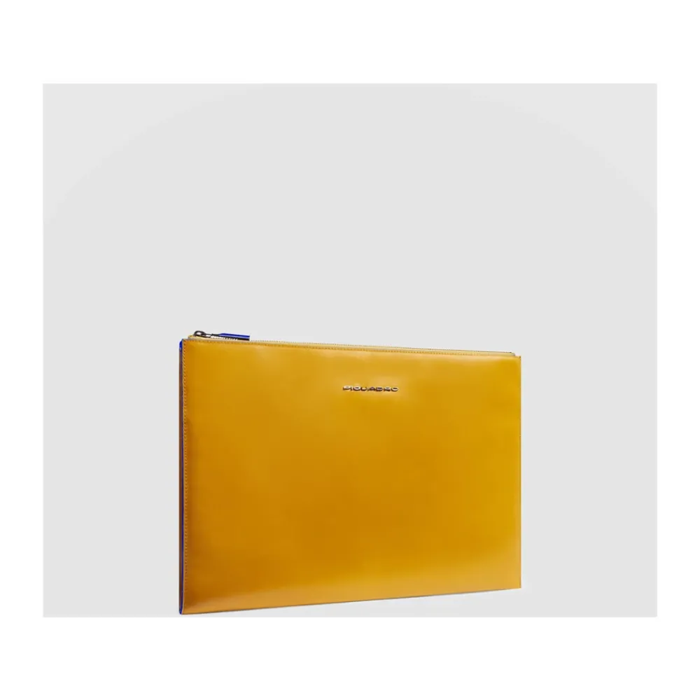 DAMES Piquadro Leren iPad Pro 12.9 Clutch