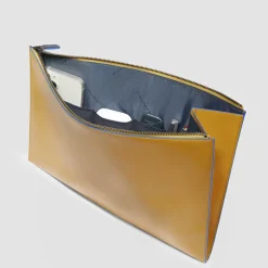 DAMES Piquadro Leren iPad Pro 12.9 Clutch