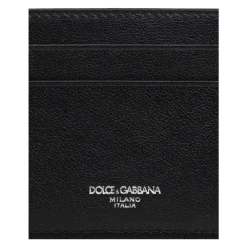 Heren Dolce & Gabbana Portefeuilles^Leren kaarthouder