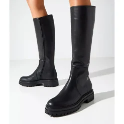 DAMES Gianvito Rossi Leren kniehoge laarzen