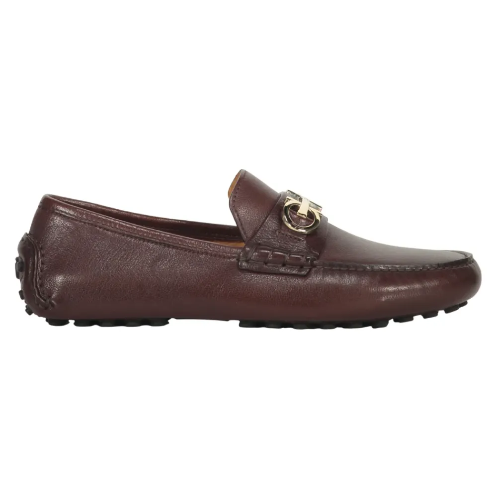 Heren Ferragamo Leren loafers