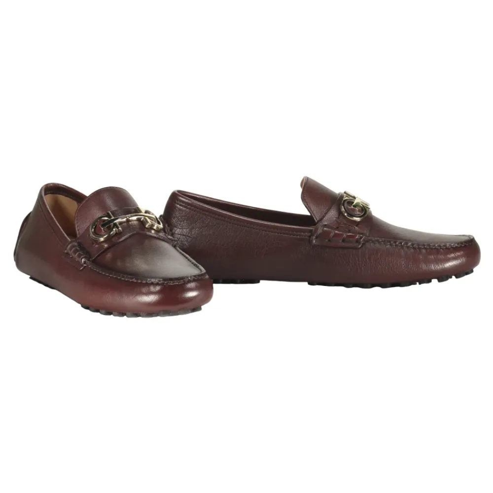 Heren Ferragamo Leren loafers