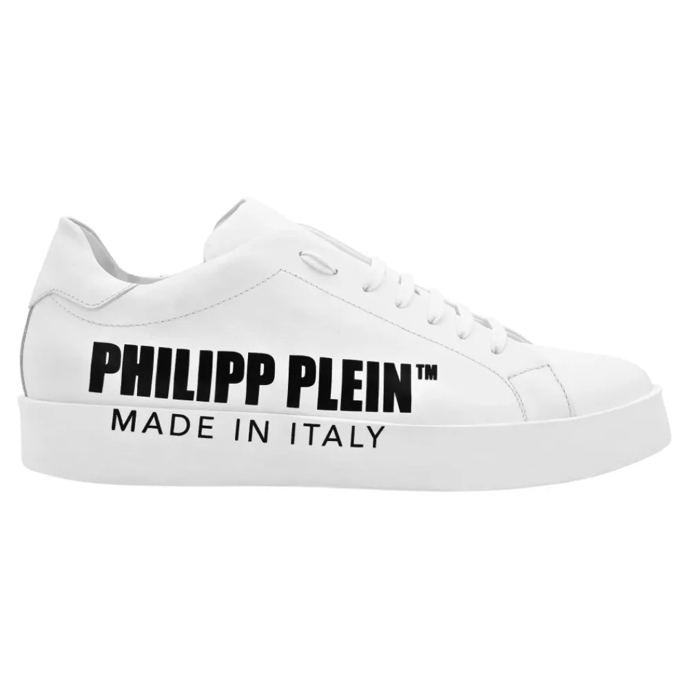 Heren Philipp Plein Leren Lo-Top Sneakers