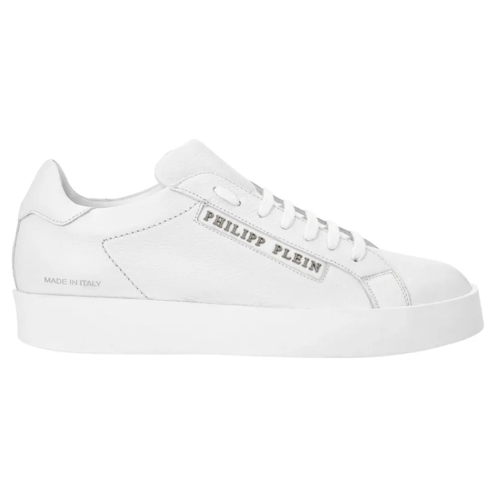 Heren Philipp Plein Leren Lo-Top Sneakers