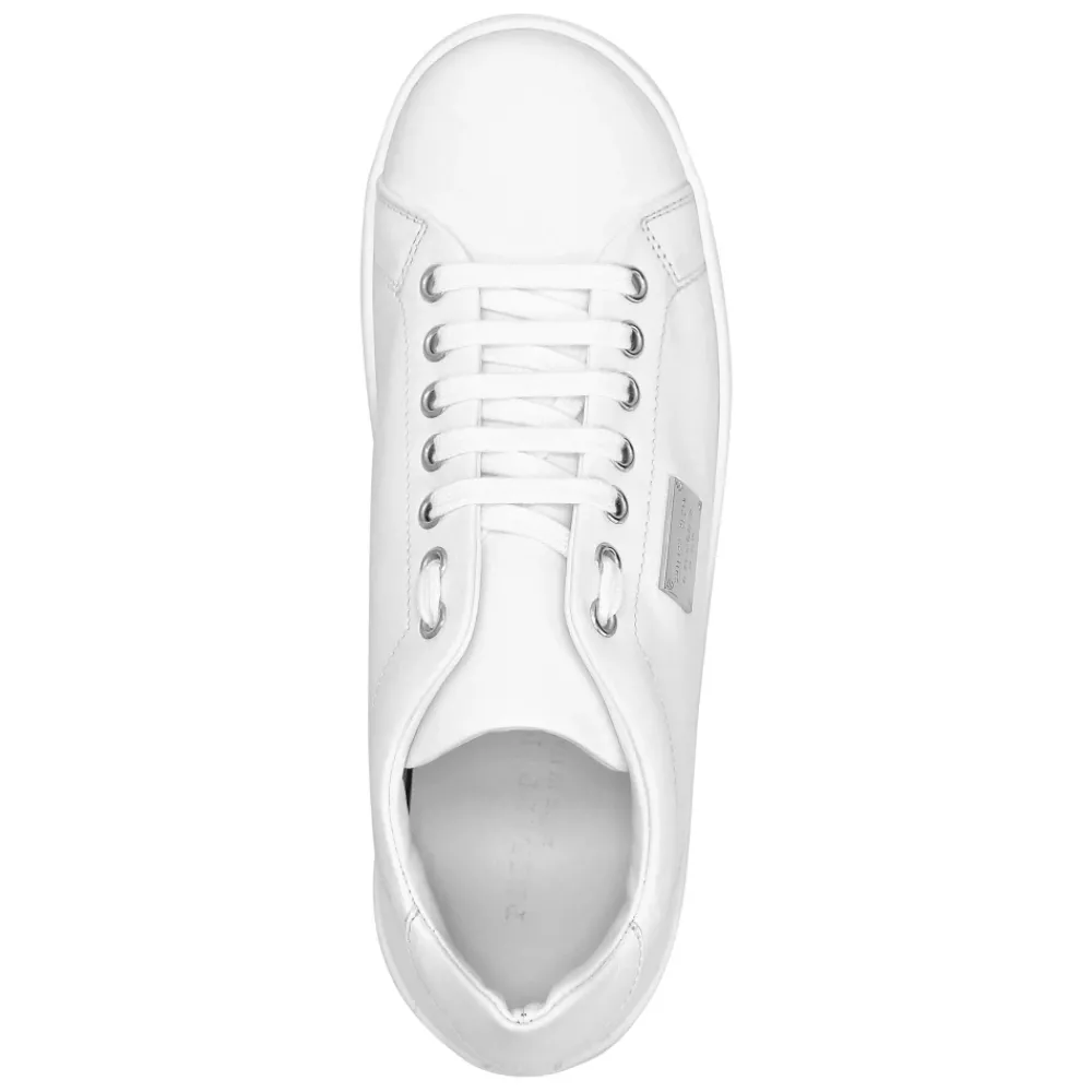 DAMES Philipp Plein Leren Lo-Top Sneakers