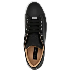 Heren Philipp Plein Sneakers^Leren Lo-Top Sneakers Skull and Plein