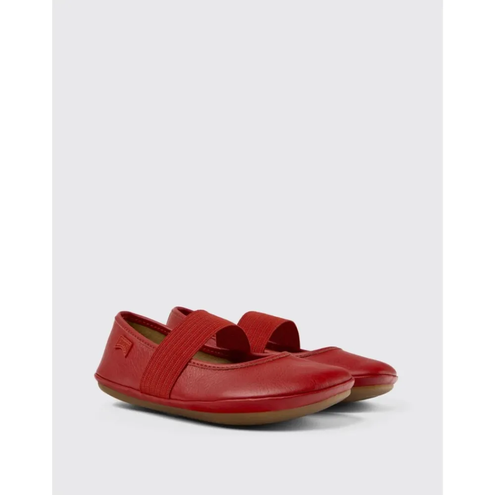 Camper Ballerina'S^Leren Mary Jane Ballet Flats