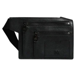 Heren Dolce & Gabbana Tassen^Leren Messenger Crossbody Tas