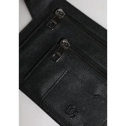 Heren Dolce & Gabbana Tassen^Leren Messenger Crossbody Tas