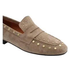 DAMES BABOUCHE Loafers^Leren Mocassin Schoenen voor Vrouwen