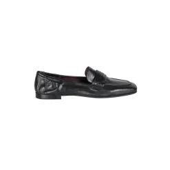 DAMES Pomme D'or Loafers^Leren Mocassins met Vierkante Neus