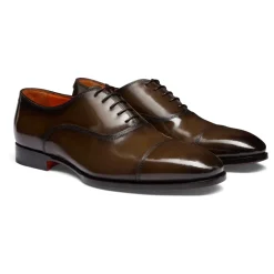 Heren Santoni Nette Schoenen^Leren Oxford Schoen