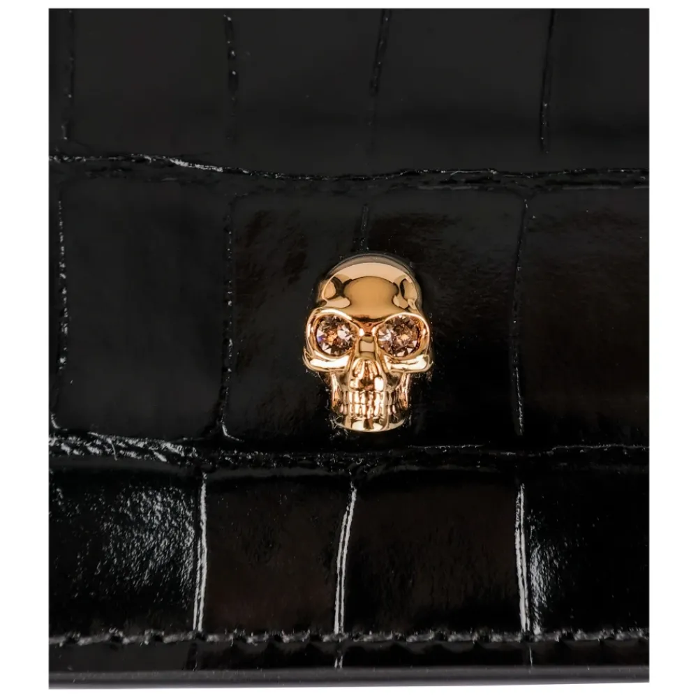 DAMES Alexander McQueen Portefeuilles^Leren Portemonnee