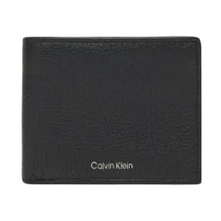 Heren Calvin Klein Leren Portemonnee met Binnenzakken