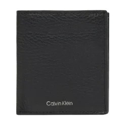 Heren Calvin Klein Leren Portemonnee met Binnenzakken