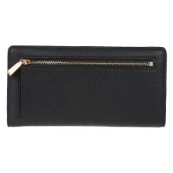 DAMES Michael Kors Leren portemonnee met drukknoopsluiting