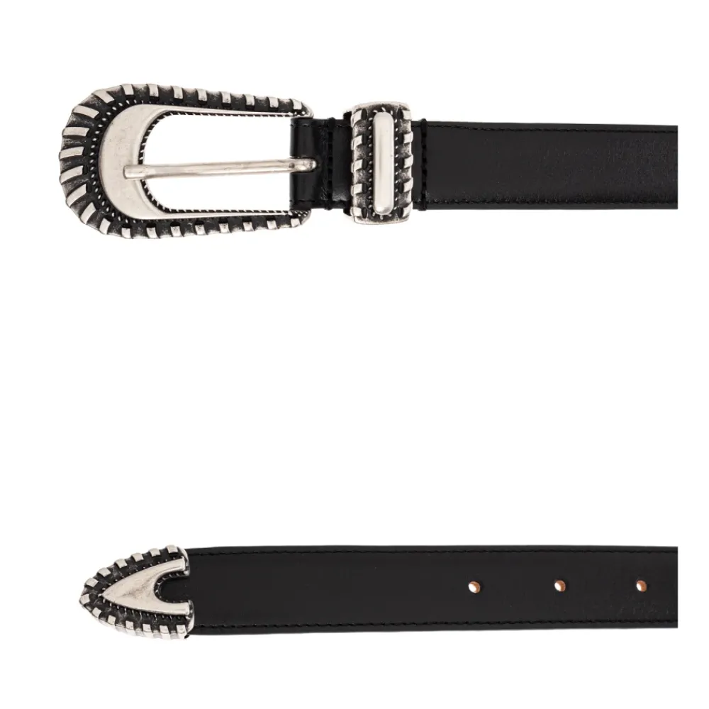 DAMES IRO Leren riem buik