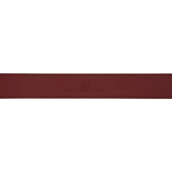 Heren Gucci Leren Riem met Logo Gesp