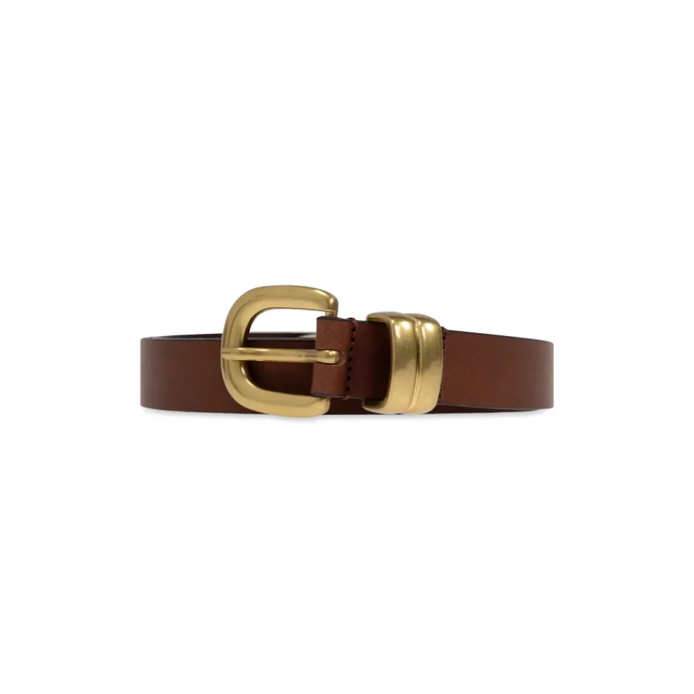 DAMES By Malene Birger Leren riem Zoilo
